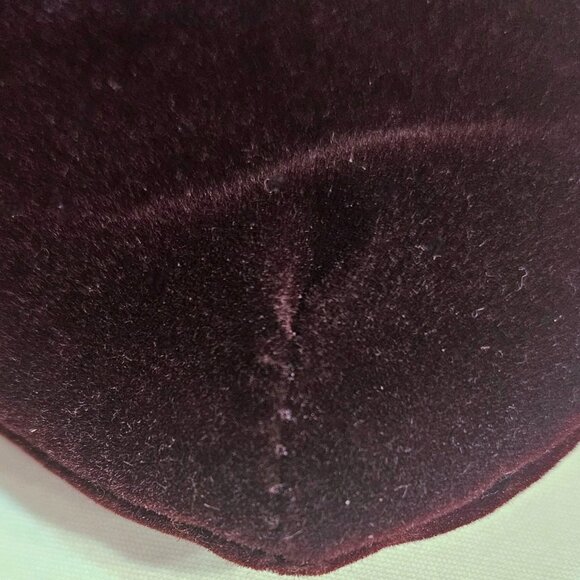 Dolce & Gabbana Merlot Velvet Clutch - Picture 8 of 14